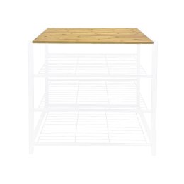 PÓŁKA REGAŁ STOJAK NA BUTY 4-POZIOMOWA 80X30X56CM BRUNBESTE BB-3557