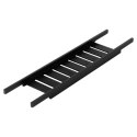 Półka łazienkowa na wannę bambusowa czarna 68 cm BATHROOM SOLUTIONS 567007