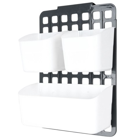 Półka zawieszana na drzwi szafki wisząca organizer 25x10x36cm VILDE 229014