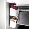 Półka zawieszana na drzwi szafki wisząca organizer 25x10x36cm VILDE 229014