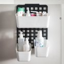 Półka zawieszana na drzwi szafki wisząca organizer 25x10x36cm VILDE 229014