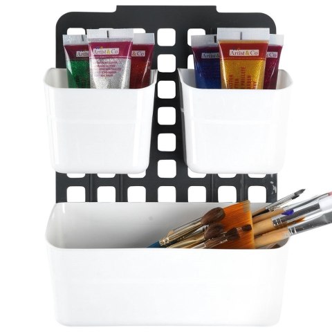 Półka zawieszana na drzwi szafki wisząca organizer 25x10x36cm VILDE 229014