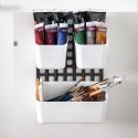Półka zawieszana na drzwi szafki wisząca organizer 25x10x36cm VILDE 229014