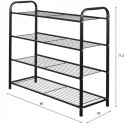 REGAŁ PÓŁKA NA BUTY 80 x 26 x 71,5cm BRUNBESTE BB-2326