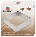 REGULOWANA FORMA DO CIASTA 28-15 X 5CM TORTOWNICA RANT CUKIERNICZY KINGHOFF KH-1906