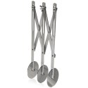 Radełko do krojenia cięcia ciasta makaronu stalowe potrójne 5.5 cm ORION 142021