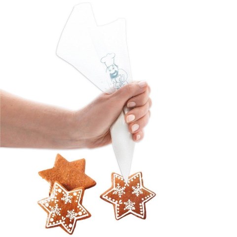 Rękaw worek cukierniczy jednorazowy 29.5cm rękawy worki zestaw 20SZT ORION 142241