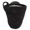 Rękawica kuchenna bawełniana czarna z magnesem 15cm ORION 153905