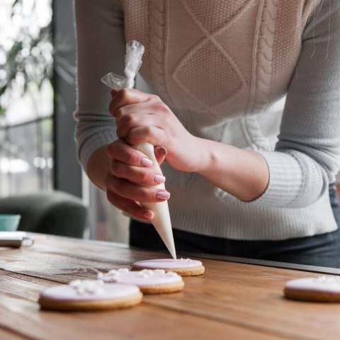 Rękawy cukiernicze z tylkami tylki rękaw worki do dekorowania 13-ele GET-IT 259072