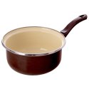 Rondel emaliowany mały BROWN 14 cm 620ml ORION 113324