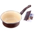 Rondel emaliowany mały BROWN 14 cm 620ml ORION 113324