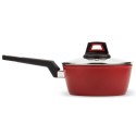 Rondel granitowy ze szklaną pokrywką indukcja TAURUS 18 cm 1.7L NAVA 10-144-075