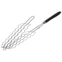 Ruszt kratka do grilla grillowania kiełbas ryb mięsa stalowy 54x12cm BBQ 111145