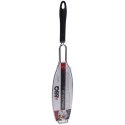 Ruszt kratka do grilla grillowania ryb kiełbas mięsa stalowy 58x12cm BBQ 111143