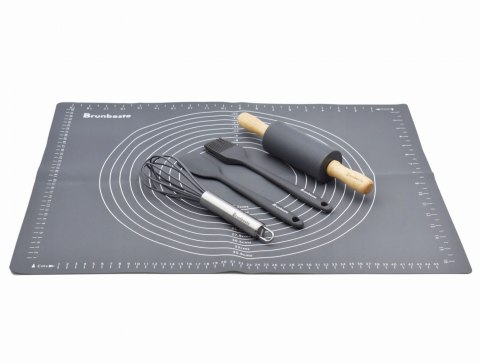 SILIKONOWA MATA STOLNICA 40 x 50cm + AKCESORIA 5 EL. BRUNBESTE BB-2971
