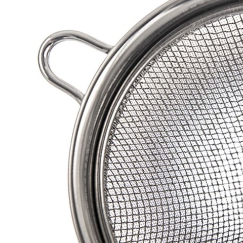 SITKO KUCHENNE MAŁE STALOWE PODWÓJNE NA KUBEK DO HERBATY CUKRU 9.5CM ORION 124475