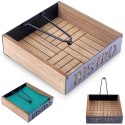 Serwetnik z dociskiem pojemnik stojak na serwetki organizer BISTRO 18x18cm VILDE 139379