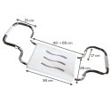 Siedzisko ławeczka do wanny 26x42-65cm ławka dla seniora dziecka na wannę VILDE 532311