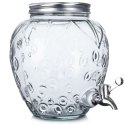 SŁÓJ SŁOIK DO NAPOJÓW Z KRANIKIEM SZKLANY 4,5L EXCELLENT HOUSEWARE 139324