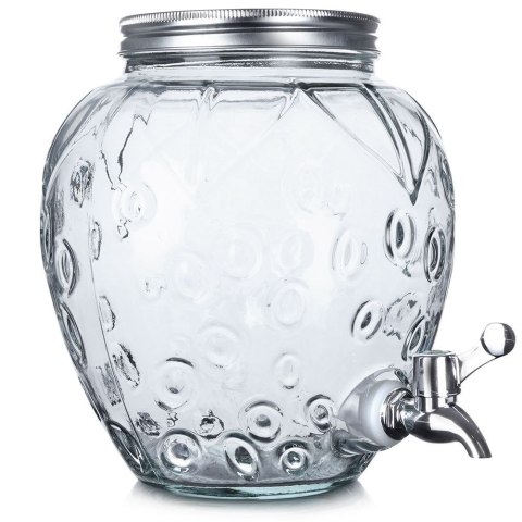 SŁÓJ SŁOIK DO NAPOJÓW Z KRANIKIEM SZKLANY 4,5L EXCELLENT HOUSEWARE 139324