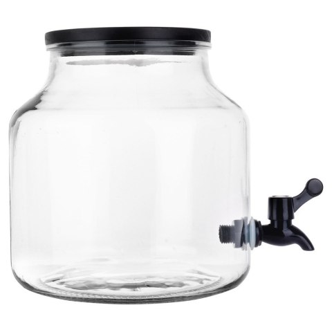 SŁÓJ SŁOIK DO NAPOJÓW Z KRANIKIEM SZKLANY 5,2L EXCELLENT HOUSEWARE 139653