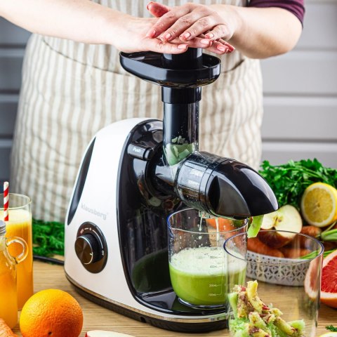 SOKOWIRÓWKA WOLNOOBROTOWA 150W DO OWOCÓW I WARZYW COLD PRESS KLAUSBERG KB-7864