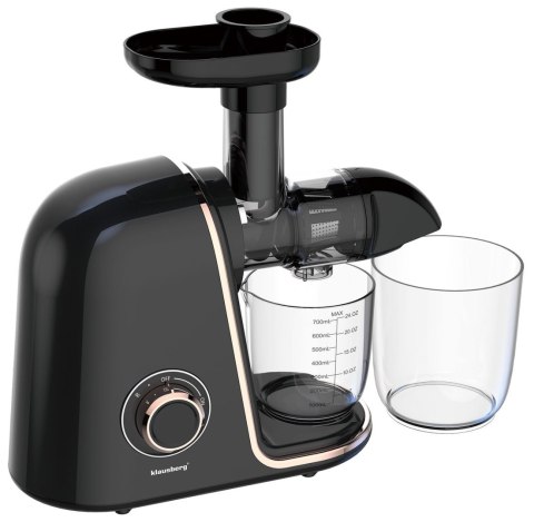 SOKOWIRÓWKA WOLNOOBROTOWA 150W DO OWOCÓW I WARZYW COLD PRESS KLAUSBERG KB-7867