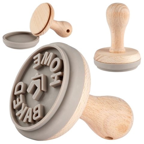 Stempel do dekorowania ciastek dekorator silikonowy MISTY 6 cm NAVA 10-111-078