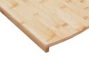 STOLNICA BAMBUSOWA 58x38CM DWUSTRONNA Z RANTEM TADAR TD-9184