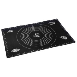 STOLNICA SILIKONOWA 60x40cm MATA KUCHENNA CZARNA TADAR SILICO TD-0847