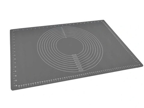 STOLNICA SILIKONOWA 60*40CM MATA KUCHENNA SZARA BRUNBESTE BB-1511