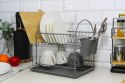 SUSZARKA DO NACZYŃ 32 X 32 X 26CM BRUNBESTE BB-3565 SZARA