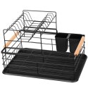 SUSZARKA DO NACZYŃ DWUPOZIOMOWA OCIEKACZ 41 X 30 X 27.5 CM BRUNBESTE BB-2334