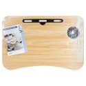 Stolik pod laptop i tablet śniadaniowy składany do łóżka na łóżko VILDE 568018