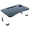 Stolik pod laptop tablet śniadaniowy składany do łóżka na łóżko VILDE 568017