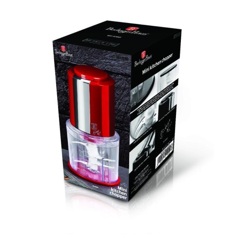 SZATKOWNICA / ROZDRABNIACZ DO WARZYW 300W 600ml BERLINGER HAUS BURGUNDY BH-9380