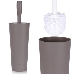 Szczotka do czyszczenia toalety WC ubikacji ze stojakiem kawowa 37cm BATHROOM SOLUTIONS 569637-CS