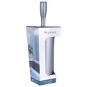Szczotka do czyszczenia toalety WC ubikacji ze stojakiem szara 37cm BATHROOM SOLUTIONS 569637-S