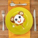 SZTUĆCE DLA DZIECI DZIECKA WIDELEC NÓŻ ŁYŻECZKA 3-ELE STALOWE MOTYL KIDS COLLECTION 139184-M