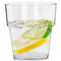 Szklanka plastikowa nietłukąca akrylowa 275ml VILDE 139805