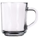 Szklanki do kawy herbaty z uchem 230ml 3 sztuki zestaw szklanek komplet EXCELLENT HOUSEWARE 139421