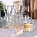 Szklanki do kawy herbaty z uchem 250ml 6 szt zestaw szklanek komplet VILDE 139613