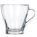 Szklanki do kawy herbaty z uchem 250ml 6 szt zestaw szklanek komplet VILDE 139613