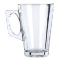 Szklanki do kawy latte macchiato 255ml 6 szt zestaw szklanek komplet VILDE 139614