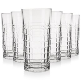 Szklanki do napojów drinków zimnych 330ml 6 szt zestaw szklanek komplet LAV 129344