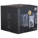 Szklanki do napojów zimnych 260ml 4 szt zestaw szklanek komplet ATMÓS FERA 124323