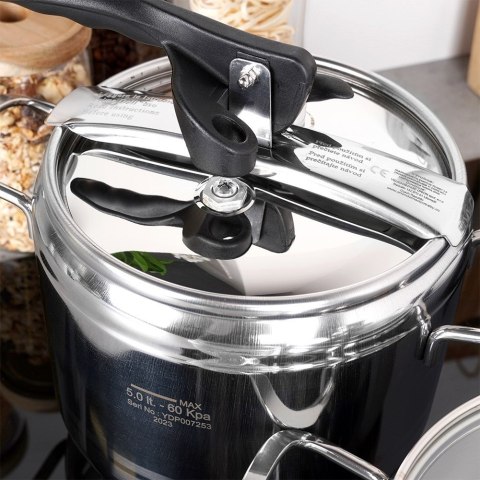 Szybkowar garnek ciśnieniowy na gaz zestaw szybkowarów 3.5 + 5L PROFI ORION 113044