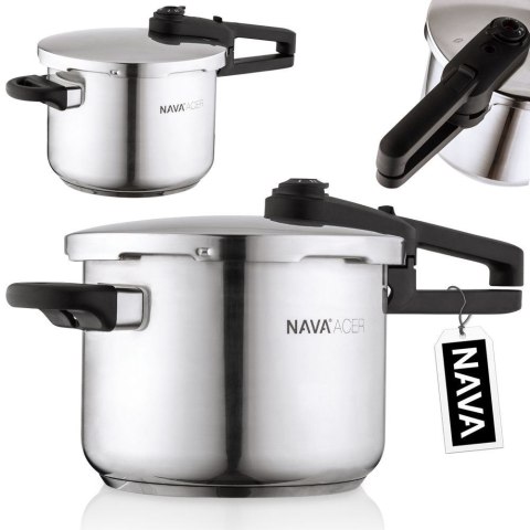 Szybkowar stalowy ACER 6L NAVA 10-266-013