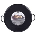 Taca do serwowania metalowa czarna z uchwytami 40.5cm EXCELLENT HOUSEWARE 139404