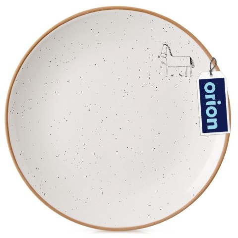 Talerz deserowy ceramiczny beżowy 20cm ORION 129109